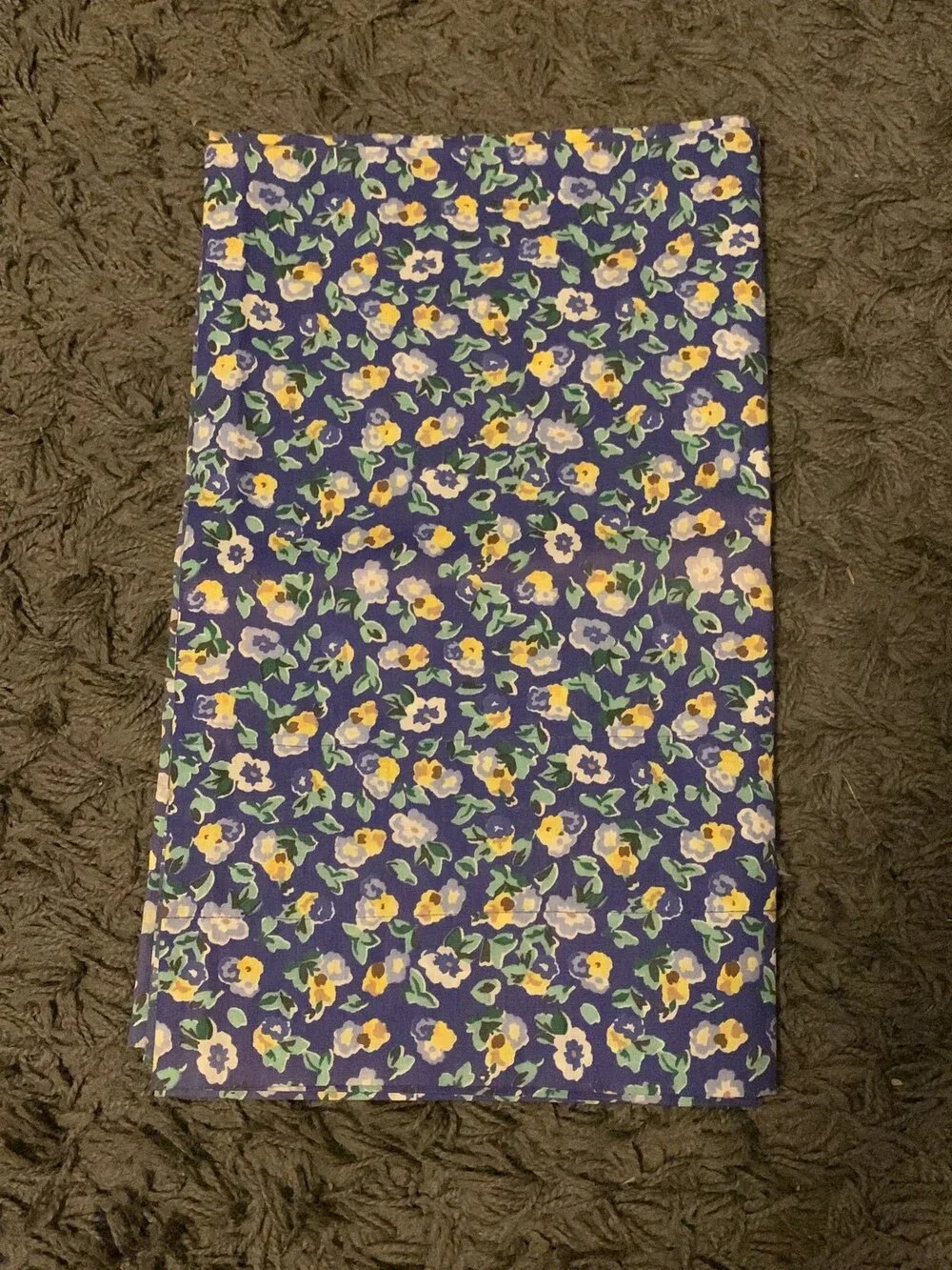 Laura Ashley Polyanthus Primrose Window Treatment Curtain Floral Flowers